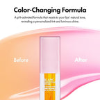 Blanc Essential Lip Oil - 50HR Moisturizing, Hydrating & Color Changing Korean Tinted Lip Oil Gloss Makeup with 6 Plant Extracts - Lightweight, Non-Sticky Finish 0.15 fl oz (#03 Apricot)