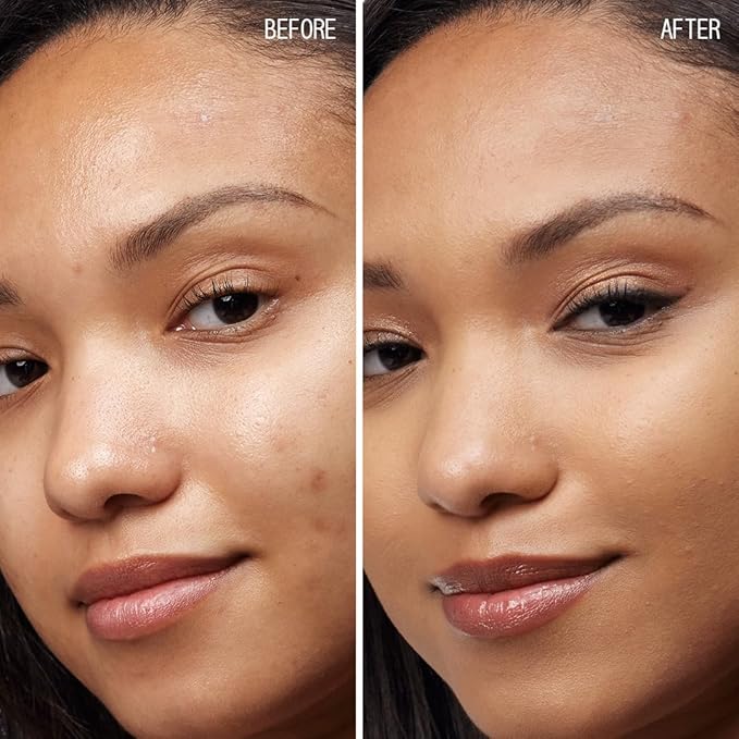 about-face THE PERFORMER Skin-Focused Foundation MD1Olive – Medium Coverage, Long-Wear, Breathable & Buildable Base – Clean, Vegan, Hydrating Formula with Blue Agave & Chlorella – 1.08oz