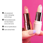 Winky Lux Rosé Glimmer Balm -Hydrating ph Lip Balm, Natural Pink Tint with pH Color Changing, Moisturize & Soften Lips While Leaving Sheer Pink Tint, with Vanilla Scent