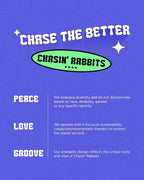 CHASIN' RABBITS Bunny Line Smoother Eye Cream Roller, 0.5 Fl Oz, Eye Serum with Surgical Steel Cooling Stick, Under Eye, Vegan, Korean Skincare