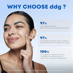 ddg Travel Size Cleansing Balm–Travel-Friendly Makeup Remover for Waterproof Makeup,Sensitive Skin,Vegan Hydrating Formula,Individually Wrapped,10 packs,Holiday Gift