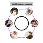 120 Pcs Neutral Colors Elastic Hair Tie, 4MM Ponytail Holders for Medium to Thick Hair No Damage Hair Accessories for Men, Women, Boys, and Girls for Long Braids