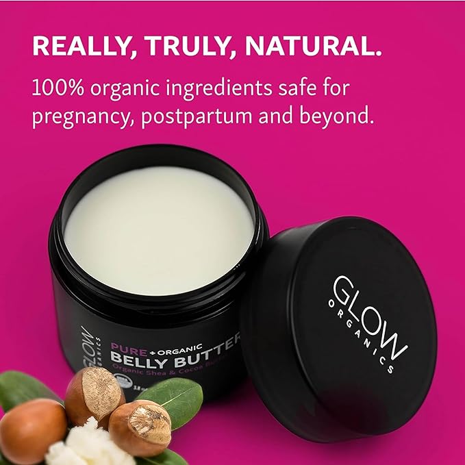 Glow Organics Belly Butter for Pregnancy