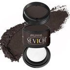 Sevich Hairline Powder - Root Touch Up Instantly Hair Color for Thinning Gray Coverage - Bald Spot Concealing Hair Powder for Women & Men - 48Hour Waterproof & Sweatproof - Dark Brown