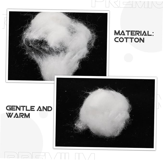 2pack Cotton Balls Cotton Makeup Pads for Face Nail Polish Versatile for Household Cleaning Convenient Design Per Pack