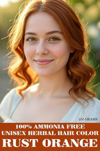 FUEL THE ARMY® 80% Natural Hair Dye 100 Grams (Rust Orange)