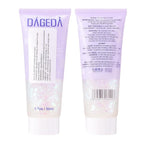 DAGEDA Body Glitter Gel, Face Glitters Body Gel Sequins Shimmer Liquid Eyeshadow, Chunky Glitter for Face Hair Nails, Holographic Cosmetic Laser Powder Festival Glitter Makeup1.7oz (Violet)