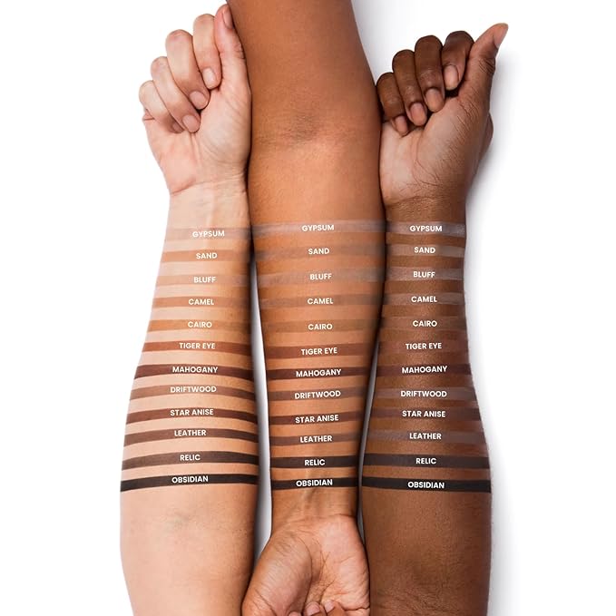 OFIR Shimmer 12-Shade Eyeshadow Palette | Buildable Pigment Adds Depth | Talc Free Eye Shadow Palette Makeup | Lightweight Powder Enhances Radiant Looks (Dune Matte)