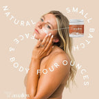 Amallow 100% Grass Fed Beef Tallow for Skin Care - Face + Body - Whipped Moisturizer - Natural Lotion, 4 FL. oz. (Clean Cloud)