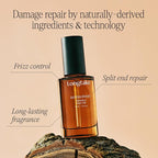 Sandalwood Intensive Perfume Hair Oil 1.35 Fl Oz, 40MLㅣHeat ProtectionㅣAnti-frizzㅣSplit end repairㅣ For all types