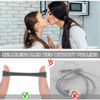 obeoby 100PCS Neutral Colors Hair Ties, Seamless Hair Ties Ponytail Holders Elastics Hair Accessories Stocking Stuffers for Women Girls
