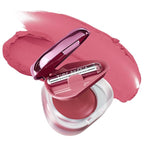 ORBITA LIP AND CHEEK BLURRING POT | Lip & Cheek Tint with Soft Velvety Mud Texture, Blur Matte Finish Lipstick, Featherlight, Multi-Use Makeup, Buildable Color, Long-Wearing (007 Rosastra)