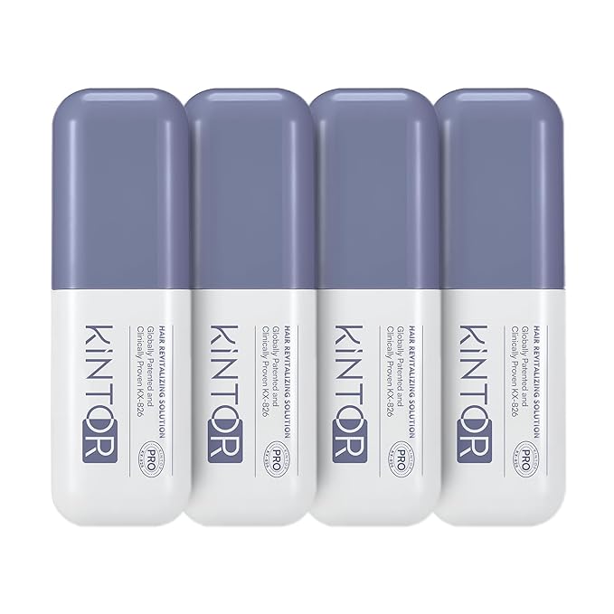 0.9% KX-826 KINTOR Hair Growth Spray,Strengthen Hair Nourish Hair follicles,Hair Care Products for Sparse Hair and Oily Hair Men&Women,240ml,Pro