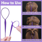 36 Colors Hair Rubber Bands for Hair, 2500 Pcs Elastic Hair Bands with 11 Hair Styling Tools, Colorful Elastic Hair Ties Toddler Hair Accessories for Girls Kids Christmas Gifts for Girls