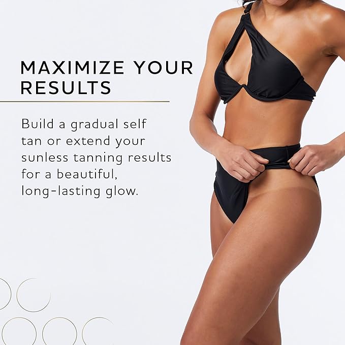 Norvell Venetian Sunless Self Tanner Gradual Color Extender Lotion 8.5 fl oz – Moisturizing Self Tanning Cream with Violet & Brown Tones, Instant Bronzer, Natural Fake Tan