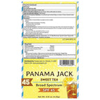 Panama Jack Sunscreen Lip Balm - SPF 45, Broad Spectrum UVA-UVB Sunscreen Protection, Prevents & Soothes Dry, Chapped Lips, Sweet Tea, 2-pack