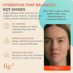 Fig.1 Clarifying Gel Cleanser | AHA BHA Tea Tree Oil Formula for Oily & Sensitive Skin Face wash | Deep Pore Cleansing, Dermatologist-Tested for Acne Prone, Vegan & Refillable Skincare Solution, 100ml