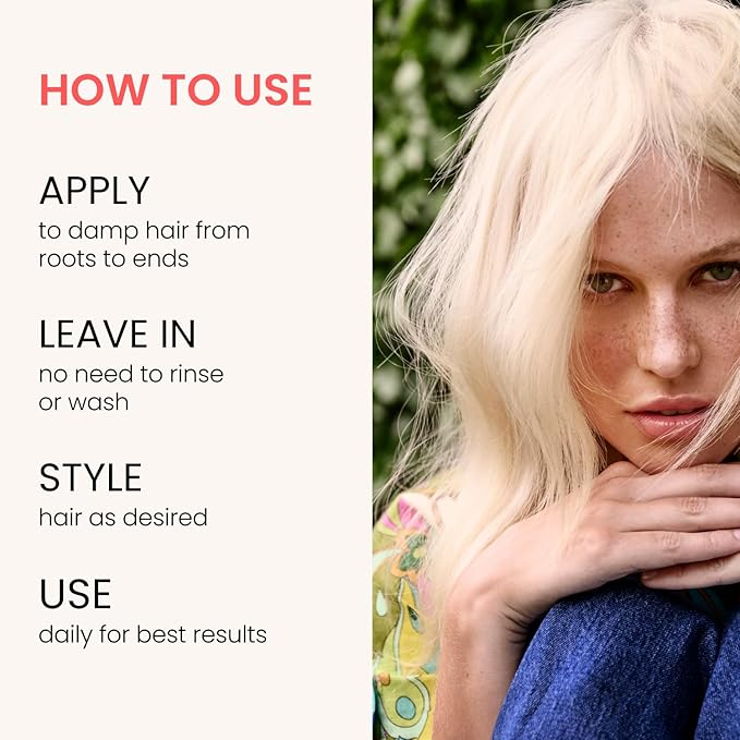 ELEVEN AUSTRALIA Miracle Leave In Hair Treatment - Curly & Straight Hair Care Products for Women & Men, Heat Protection & Detangler, Frizz Control, Repairs Dryness, Moisturizing- 4.2 fl oz