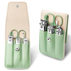 Manicure Kit Gifts for Women, Useful Nail Clipper Set, Christmas Small Gifts for Wife, Cute Stocking Stuffers for Teenage Daughter, Exquisite White Elephant Gifts for Adults (green)