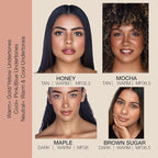 Bellapierre Mineral Foundation SPF 15 – Loose Powder Foundation, Full Coverage Mineral Makeup with Matte Finish – Vegan, Cruelty Free, Hypoallergenic, Oil & Talc Free – 0.32 oz - Café