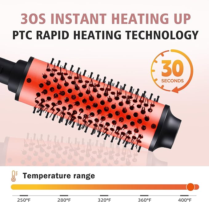 NONK 3-in-1 Interchangeable Curling Iron, 1 1/4" 1 1/2" 1 3/4" Heated Barrels for Different Curls, Adjustable Digital Temp, Fast Heat, Hair Styling Tool for All Hair Types,Large Barrel Curling Iron