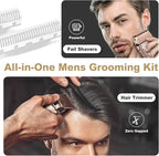 Ufree Foil Shavers Electric Razor for Men, Beard Trimmer Grooming Shaving Kit, Hair Trimmer, Cordless Head Shavers for Bald Men Barber Clippers, Birthday Gifts for Him