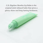 C.O. Bigelow Assorted Lip Balm Tubes Trio, Rose Salve, My Favorite Lip Balm, & Mentha Shine, Pack of 3 Lip Care Set, 0.5 oz