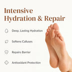 Epielle Hydrating Foot Mask 6 Pairs, Relieve and Soften with Shea Butter & Jojoba Oil, Deep Moisturizing Socks for Dry, Cracked Feet, Self Care Gifts for Women, Spa Kit, Stocking Stuffers