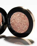 MAKE Beauty Multi-Chromatic Eye Shadow. Metal Reflecting Luminous Foil Finish Creamy, Buildable, Dimensional Long-wear, Crease-proof Powder Eyeshadow, Multichrome Shade - Blaze, Bronze