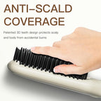 MEGAWISE Hair Straightener Brush Series (Pearl White)