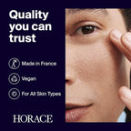 HORACE Anti-Fatigue Under-Eye Patches for Men - Dark Circle and Puffiness Reduction - Moisturising & Refreshing Hydrogel Treatment - Vegan and Silicon-free Skincare - Unscented, Pack of 5 Pairs
