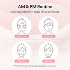 Abib Pink Me Up Pdrn 3 Step Glow Kit | Overnight Firming Jelly Mask, Korean Skincare Set for Glass Skin Routine