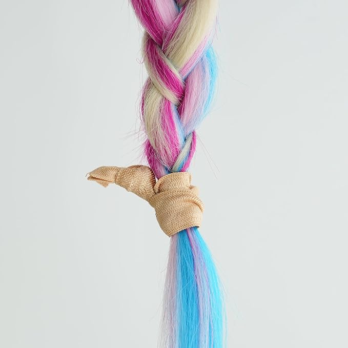 MEEDEE 100 Pack Gold Hair Accessories for Women: No Crease Soft Ribbon Knotted Hair Ties, Ouchless Ponytail Holders, Elastic Yoga Hair Bracelets