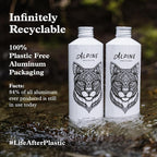 Alpine Provisions Natural & Organic Shampoo with Fir & Sage – Plant-Based Shampoo for Men & Women with Aloe Vera, Jojoba & Essential Oils – Sulfate-Free, Vegan, Hydrating Hair Repair – 16.9 fl oz