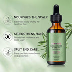Venrock Rosemary Castor Hair Oil - Biotin Infused Scalp & Hair Strengthening Oil for Nourishing Scalp, Repairing Split Ends & Encouraging Longer, Healthier Hair | Lightweight Daily Hair Care