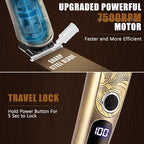 Ufree Gifts for Men, Beard Trimmer with Charging Stand, IPX7 Waterproof Electric Razor Shavers for Men, Clippers for Hair Cutting, Mens Grooming Kit for Mustache Nose Facial Body