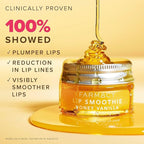 Farmacy Peptide Lip Smoothie - Hydrating Lip Balm with Vitamin C to Visibly Plump & Smooth Lines - Nourishing Treatment with a High-Gloss Finish - Honey Vanilla (10g)