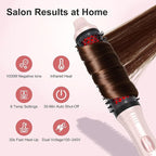 Infrared Thermal Brush, 2026 Upgrated Negative Ion Thermal Round Brush for Women Girls Hair Care, Larger Barrel for Faster Blowout, 6-Temp, Dual Voltage, No Damage, LED Display, 1.7 Inch Salon Styler