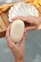 Olivia Care Bath & Body Bar Mandarin Soap 4 Pack Gift Box Organic, Vegan & Natural Contains Olive Oil Repairs, Hydrates, Moisturizes & Deep Cleans Good for Sensitive Dry Skin Made in USA