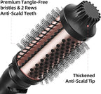 Thermal Brush, 1.7 Inch Heated Round Brush for Women, Dual Voltage Negative Ion Hot Brushes Styler for Blowout Look, Curling & Volumizing & Straightener for Dry Hair