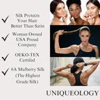 Women's Hair Accessories - Clean Girl Aesthetic - Thin Hair Scrunchies, Small Ponytail Holders, and Cute Hair Ties - Black Scrunchies