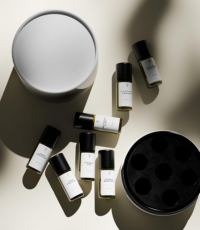 Eternal perfume oils Roll on Travel Size perfumes for women Mini Mist Gift Set 7 Piece Collection perfume for men unisex Long Lasting perfumes set for womens 7 x 3 ml/0.17 FL Oz Gift Set for Women