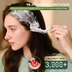 Permanent Hair Dye Gray Coverage Hair Dye PPD-Free Hair Color Kit 4A Cream Latte Brown