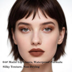 2-in-1 Gradient Nude Lip Liner & Lipstick, Waterproof Long Lasting Matte Lip Liner Pencil, Makeup Smudge proof lip liner with Cone Tip (04#-Sienna)