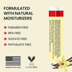 Dr. Hess Original Udder Stick SPF Lip Balm, Soothing Moisturizer Sun Screen Balm for Dry Lips with Jojoba, Beeswax & Shea Butter, Total Lip Care, Hydration & Repair, Vanilla Flavor, 4 Pack