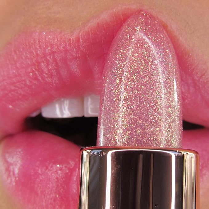 Winky Lux Unicorn Glimmer Balm -Hydrating ph Lip Balm, Natural Pink Tint with pH Color Changing, Moisturize & Soften Lips While Leaving Sheer Pink Tint, with Vanilla Scent