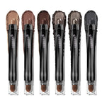 6PCS Neutral Eyeshadow Stick Makeup Set, Matte Cream Eye Shadow Eyeliner Brightener Pencil Crayon - B3 Iced Oat