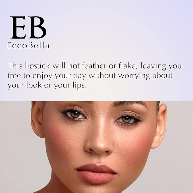 Ecco Bella Plant-Based Vegan Lipstick (Primrose)