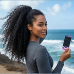 Goody Ouchless Hair Elastics, 30 Count Black, No Pull, No Breakage, Tangle-Free Hair Ties for Thick, Curly & Textured Hair, Long-Lasting Ponytail Holders, Great Stocking Stuffer & Gift for Women & Men