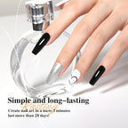 2 Pcs 15ml No Wipe Gel Top Coat and Base Coat Set - Shine Finish and Long Lasting, Soak Off LED Nail Lamp Gel Base Top Coat Finish Nail Art Design Manicure Gifts for Women